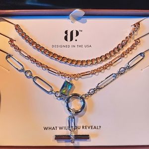 Ring Bomb Party Luxe Layers Necklace